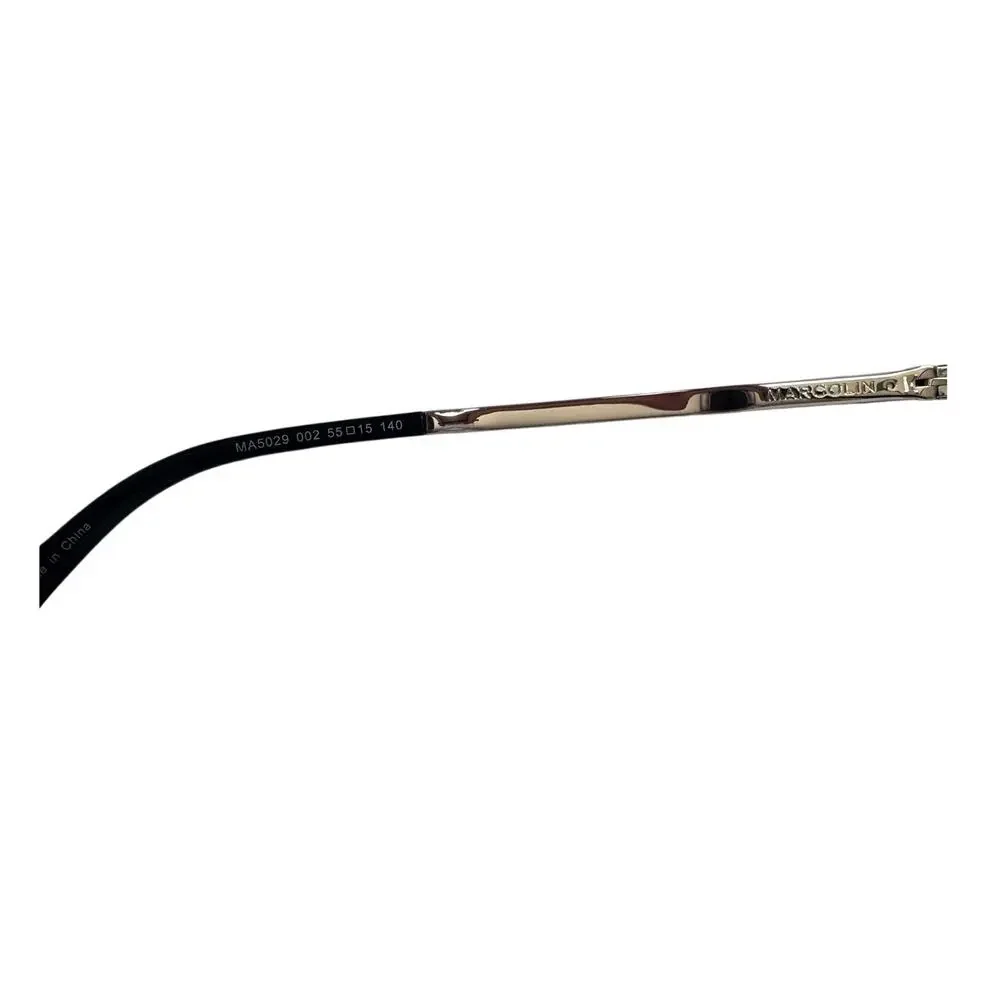 NEW Marcolin 5029 Steel black and gold Frame